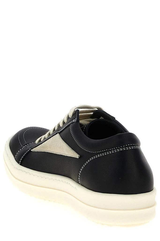 Rick Owens Rick Owens Round Toe Lace-Up Sneakers 3