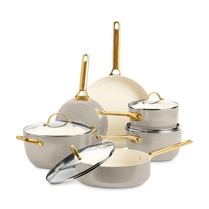 Greenpan Reserve Healthy Ceramic Nonstick Cookware, Set of 10 1