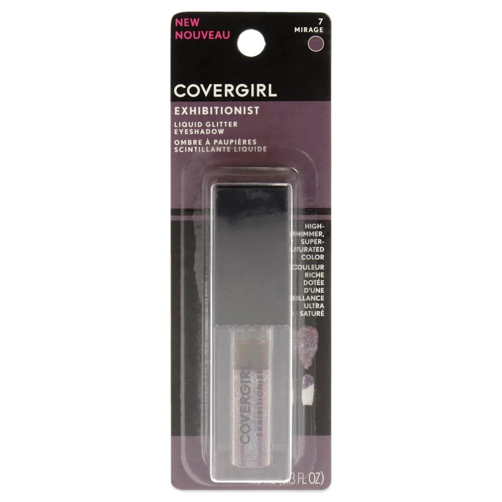 Covergirl Exhibitionist Liquid Glitter Eyeshadow - 7 Mirage by  for Women - 0.13 oz Eye Shadow 1