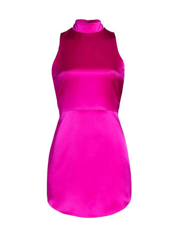 Amanda Uprichard Marshall Silk Minidress 6