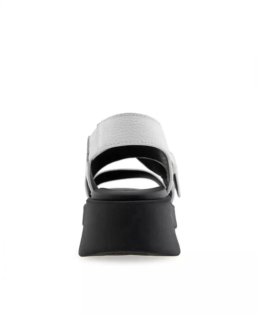 Aerosoles Women's Fez Round Toe Flatform Sandals 3