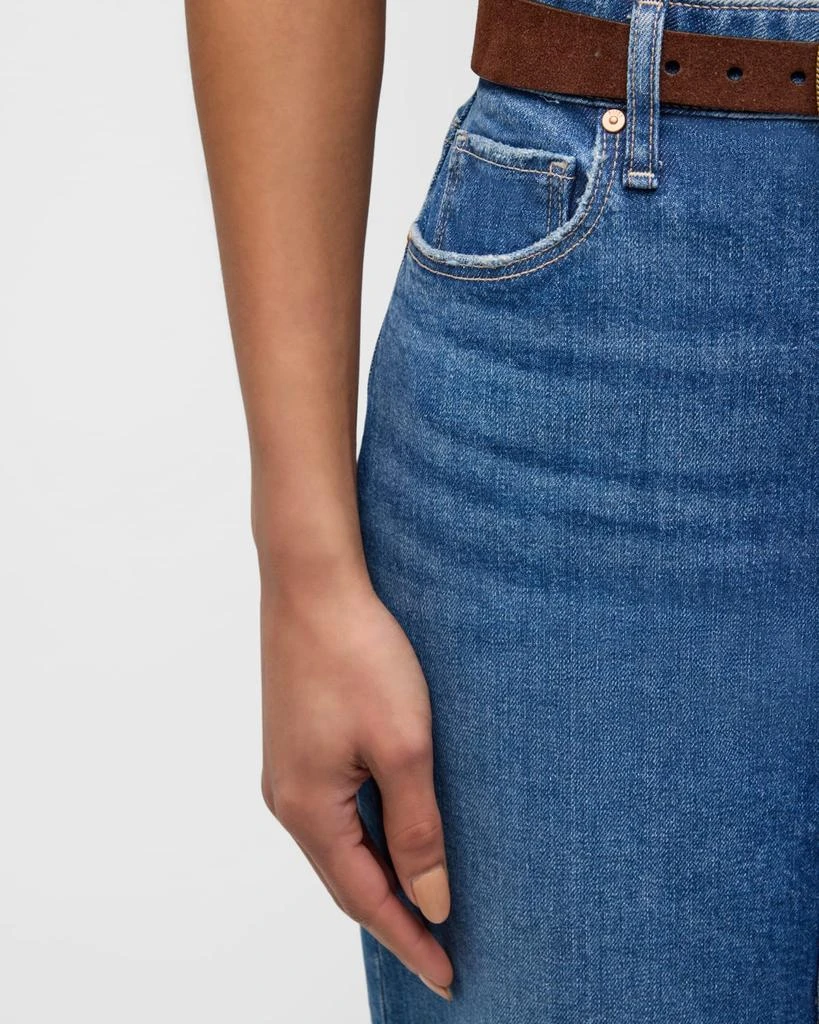 Paige Angela Denim Maxi Skirt 5