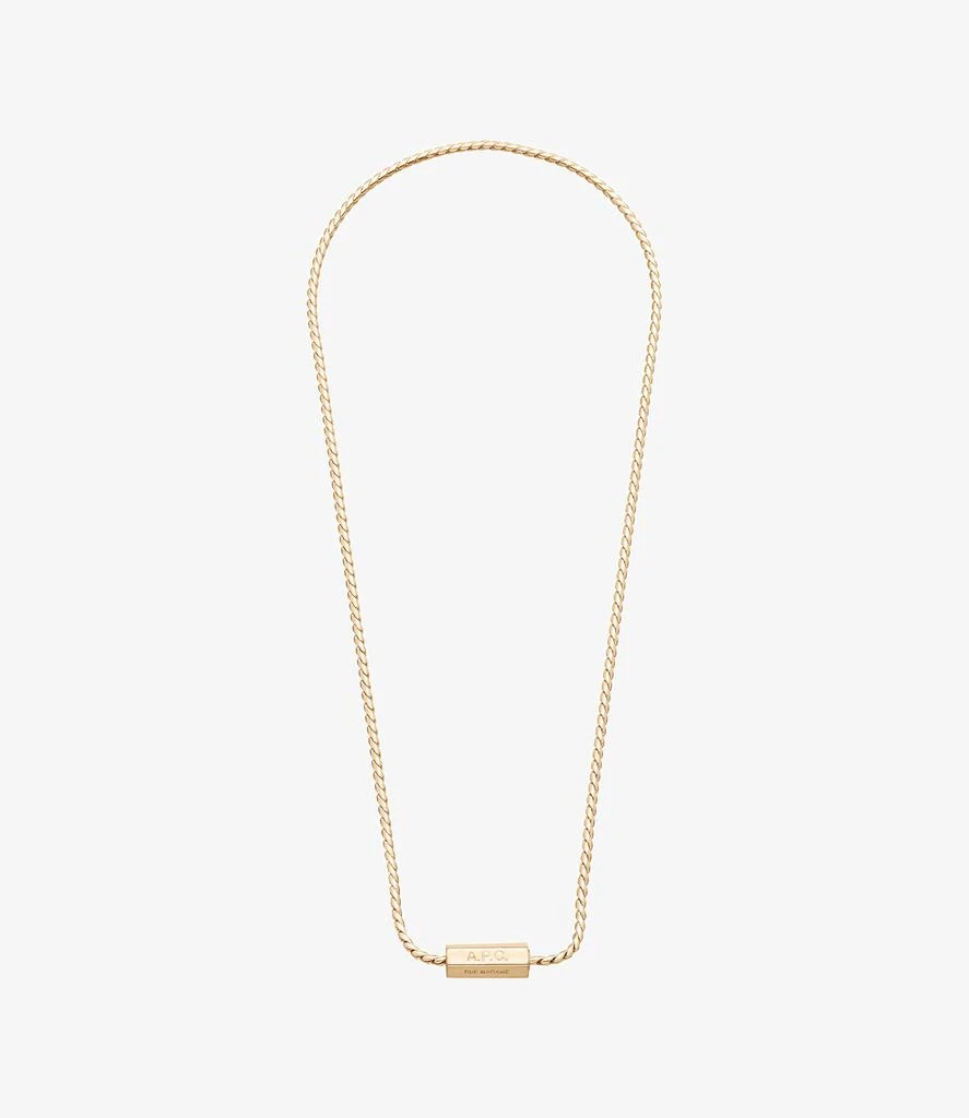 A.P.C. Angle necklace 1