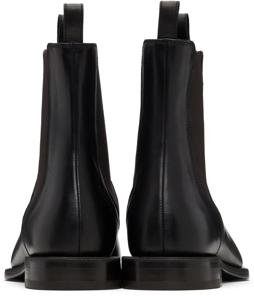 Lanvin Black Pointed Toe Chelsea Boots - Shoes - Free  display picture 2