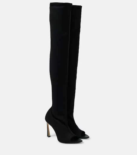 Victoria Beckham Peep Toe over-the-knee boots 1