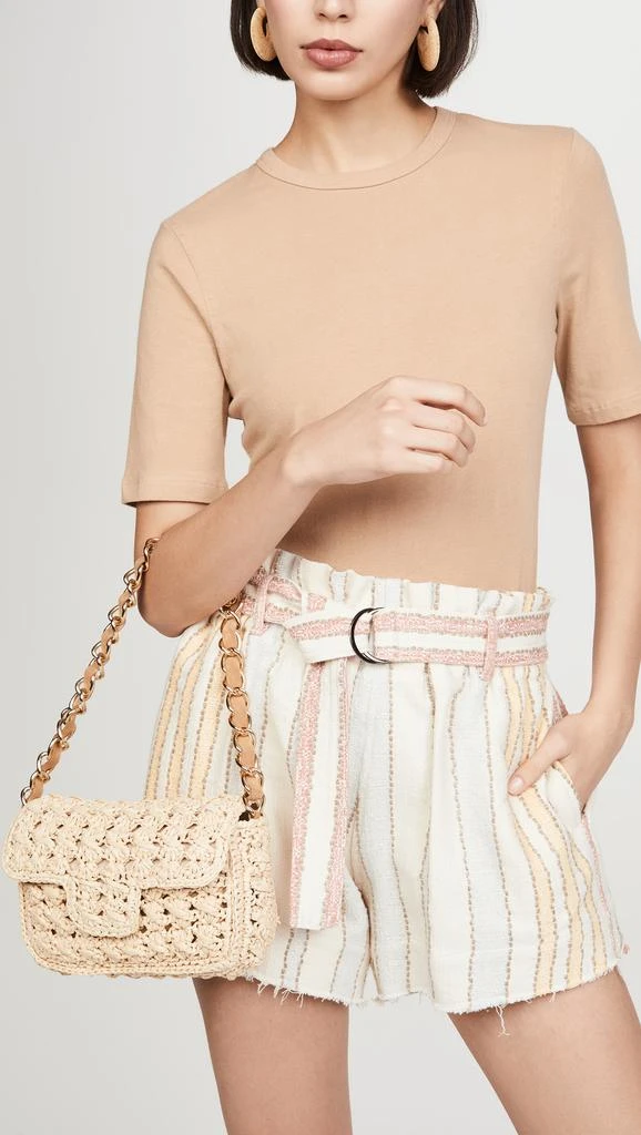 Caterina Bertini Woven Shoulder Bag 2