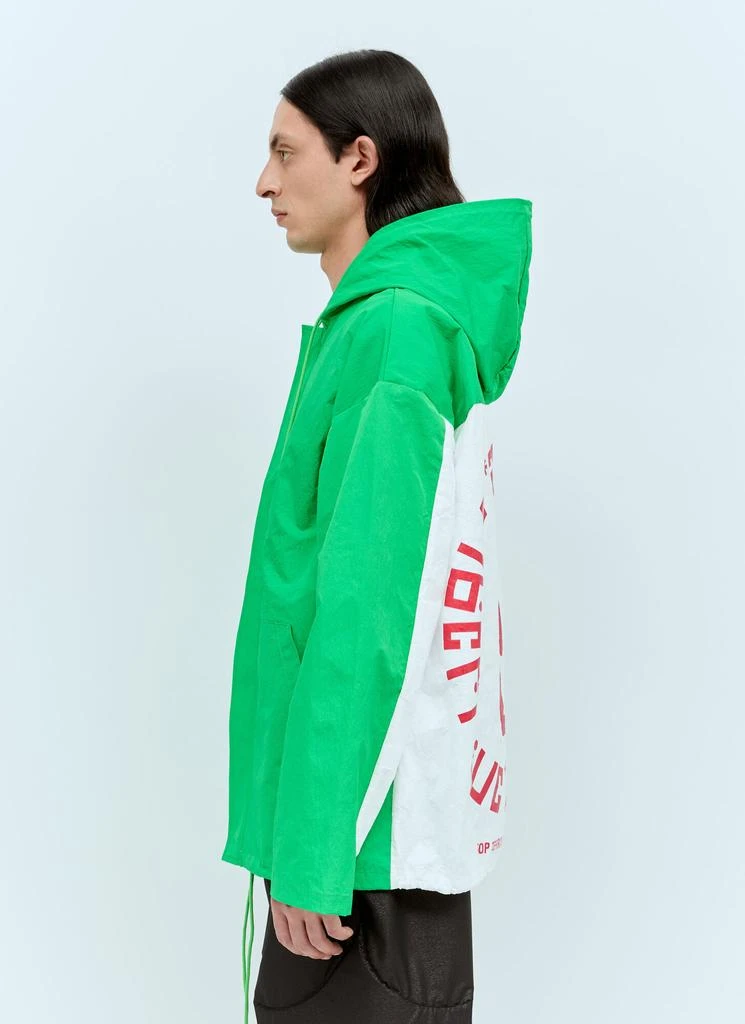 Walter Van Beirendonck Stop Hooded Jacket 6