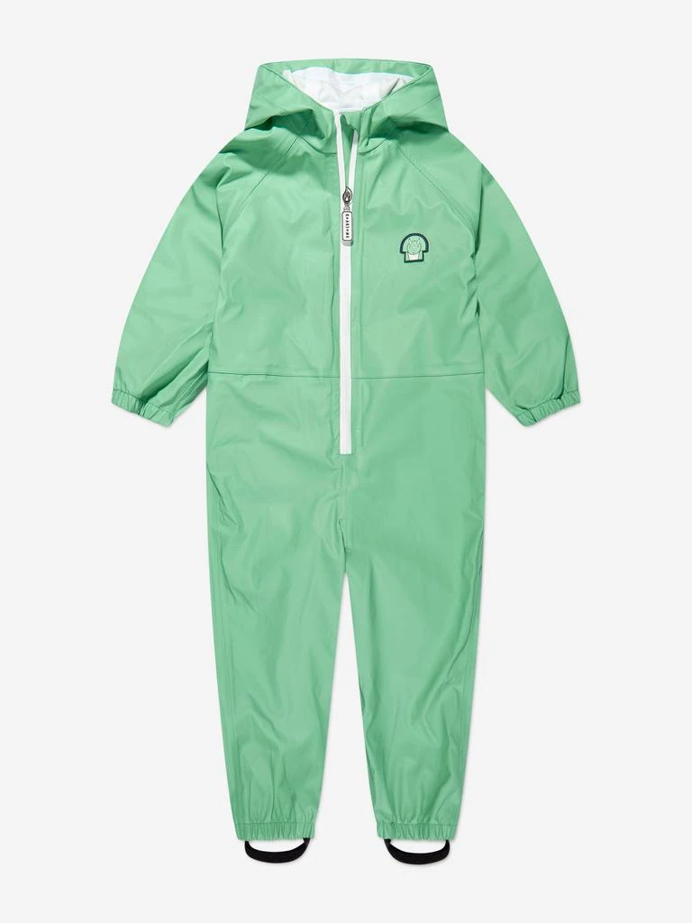 Roarsome Roarsome Boys Spike The Dinosaur Puddle Suit in Green 1