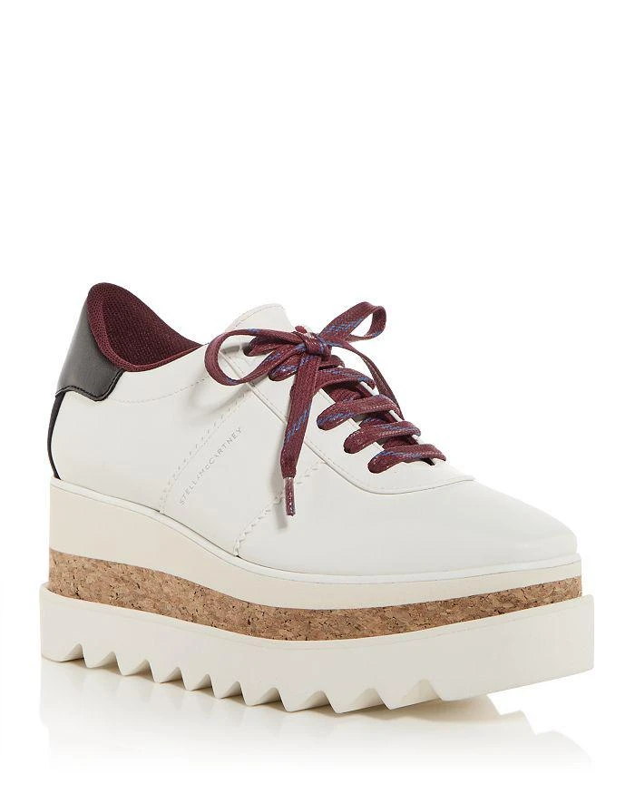 Stella McCartney Women
s Sneak Elyse Platform Wedge Sneakers