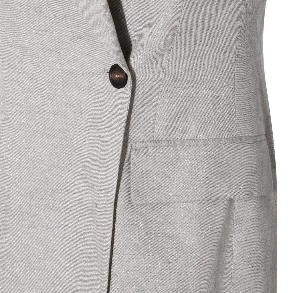 Brunello Cucinelli Brunello Cucinelli V-Neck Sleeveless Jacket 3