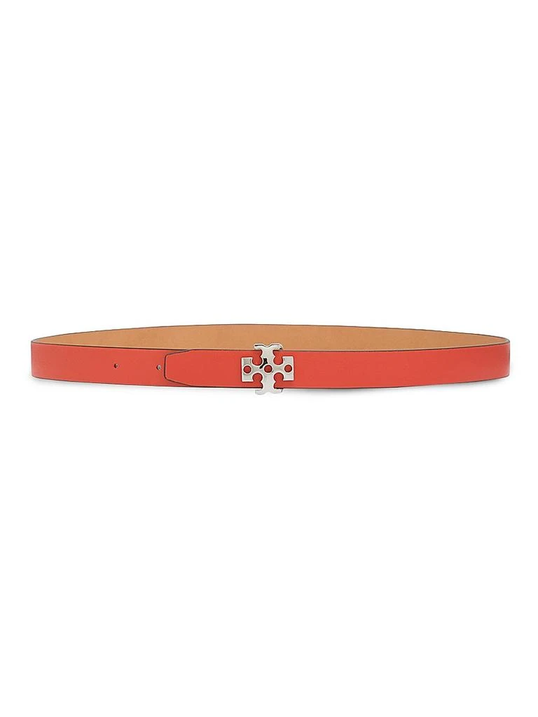 Tory Burch T-Monogram Leather Belt 1