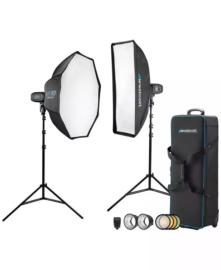 Westcott FJ400 Strobe 2-Light Location Kit with FJ-X3m Multi-Brand Wireless Trigger