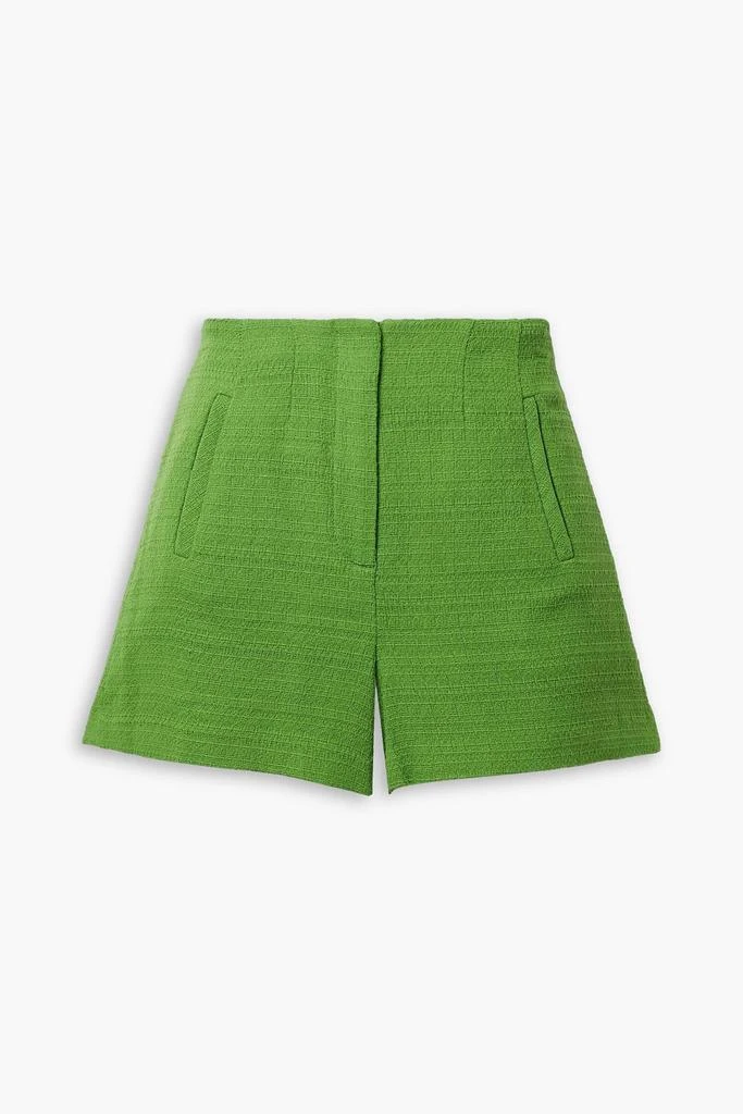 VERONICA BEARD Jazmin cotton-tweed shorts 1