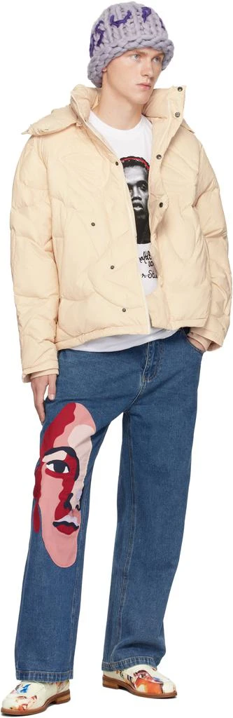KidSuper Off-White Kissing Down Jacket 4