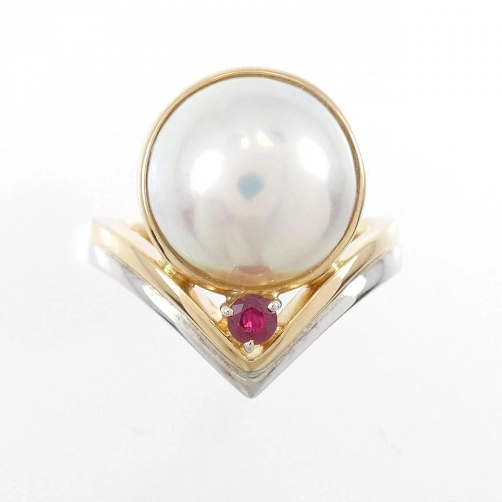 Tasaki gold (18K) yellow gold (18K) Band Ring (Pre-Owned) 2