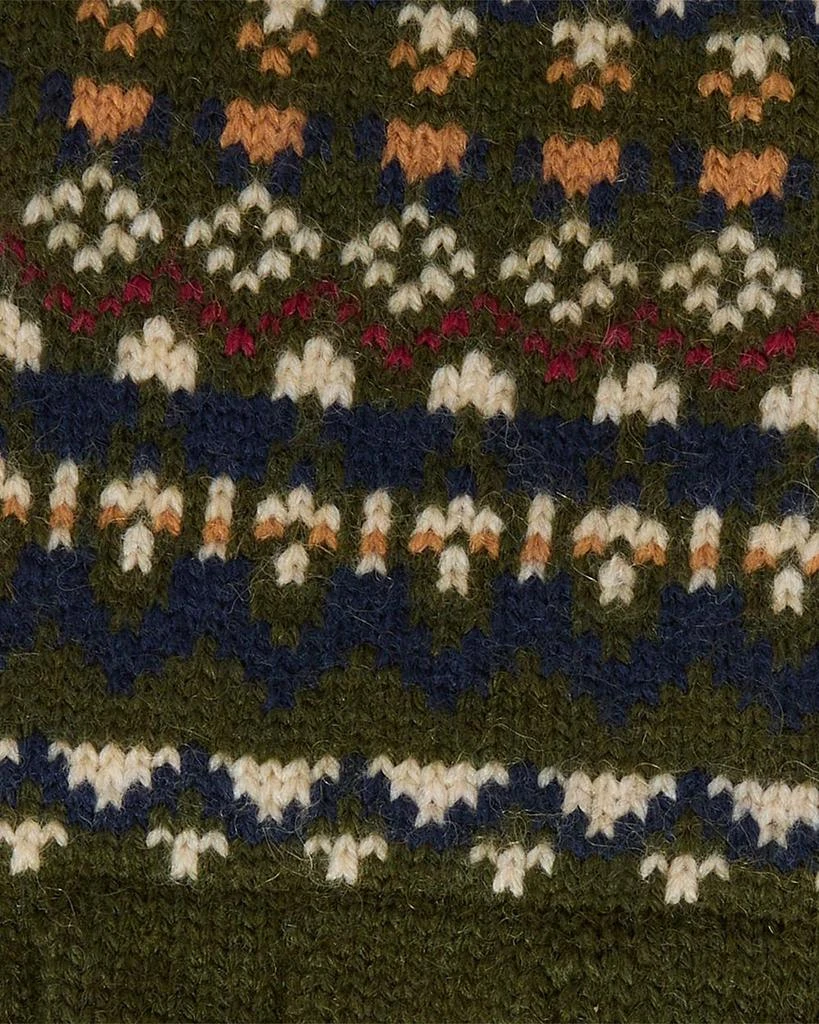 Barbour Marlow Fair Isle Knitted Gloves 3