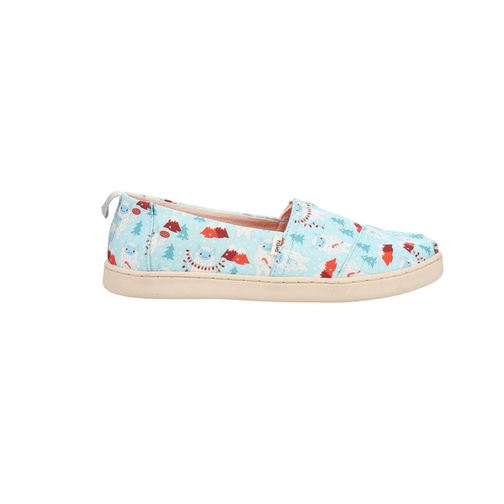 TOMS Alpargata Slip On Flats (Little Kid-Big Kid)