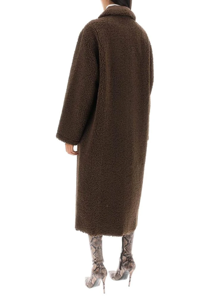 STAND STUDIO 'kenca' reversible eco-shearling coat 3