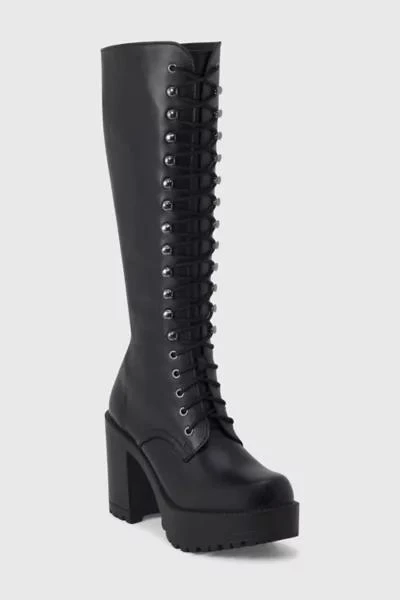 ROC Boots Australia ROC Lash Heeled Leather Lace-Up Boot 3