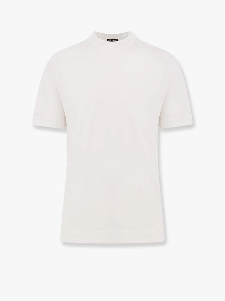 Zegna Leggerissimo cotton and silk t-shirt 1