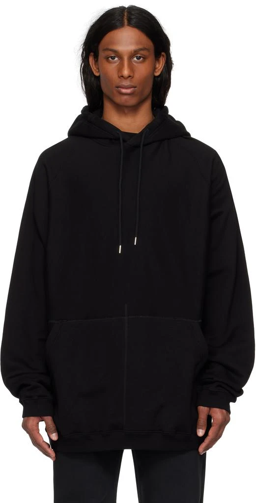 TAKAHIROMIYASHITA TheSoloist. Black Oversized Hoodie 1