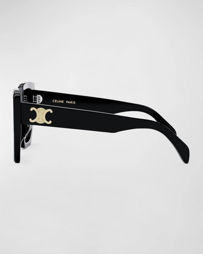 Celine Triomphe Logo Acetate Butterfly Sunglasses 3