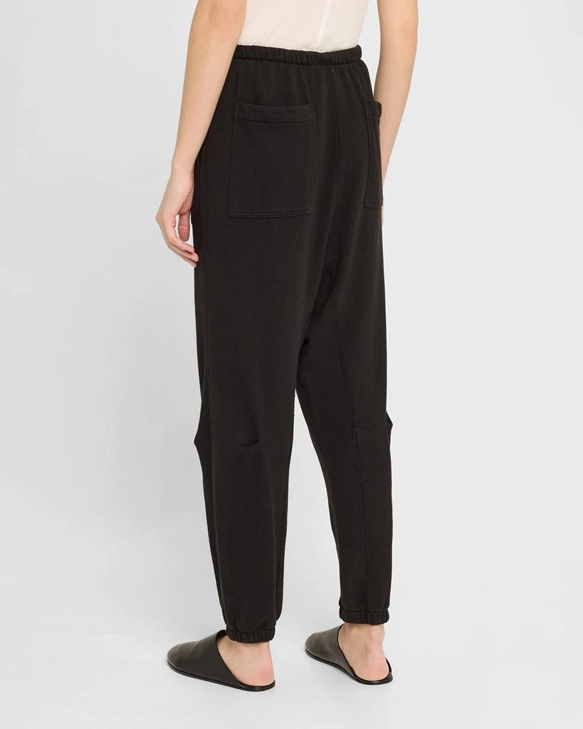 Nili Lotan Dulce Drawstring Tapered Sweatpants 3