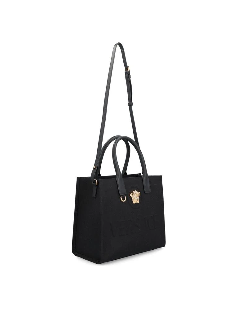 Versace Versace Medusa Logo Embossed Tote Bag 3