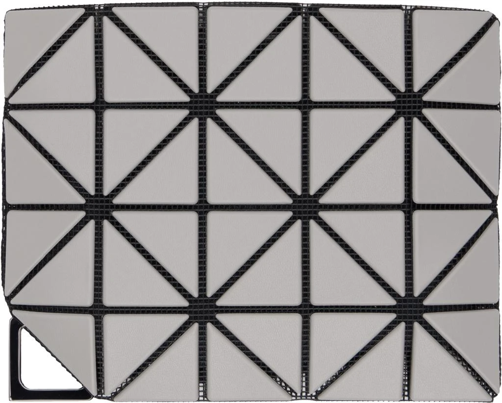 Issey Miyake Gray Flipper Wallet 1