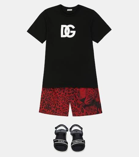 Dolce & Gabbana Leopard printed swim shorts 2
