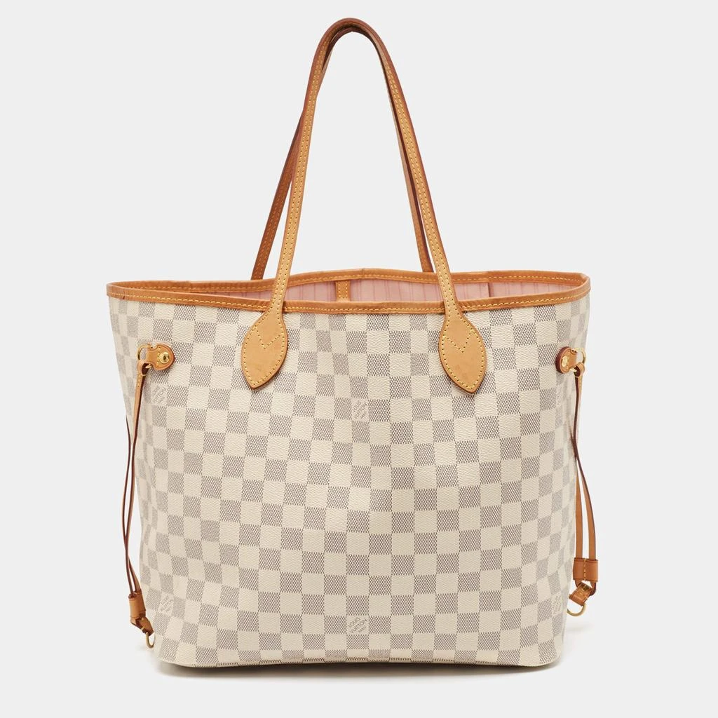 Louis Vuitton Louis Vuitton Damier Azur Canvas Neverfull MM Bag 1