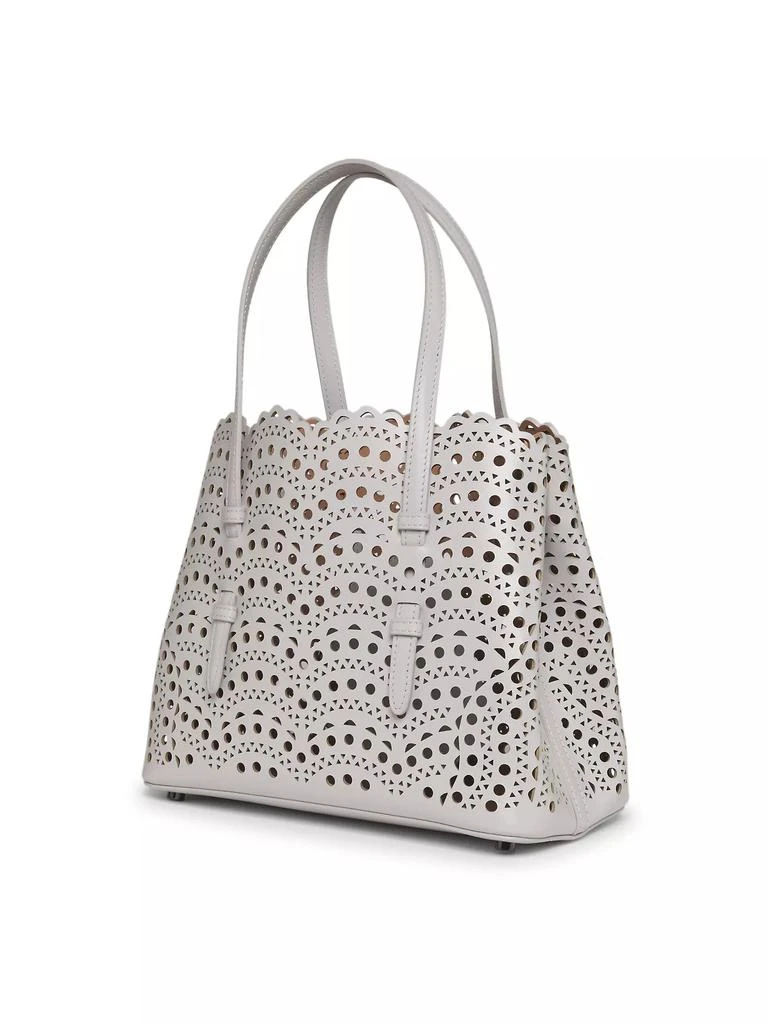 Alaïa Mina 25 Perforated Leather Tote 4