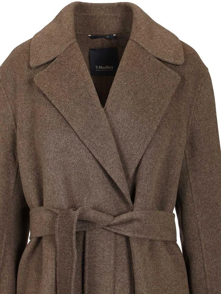 Max Mara 
S Max Mara Luna Belted Long Coat 4