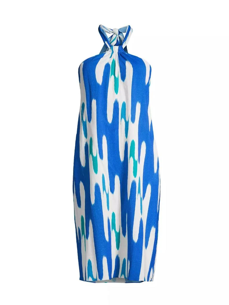 Natori Lido Geometric Halter Dress 1