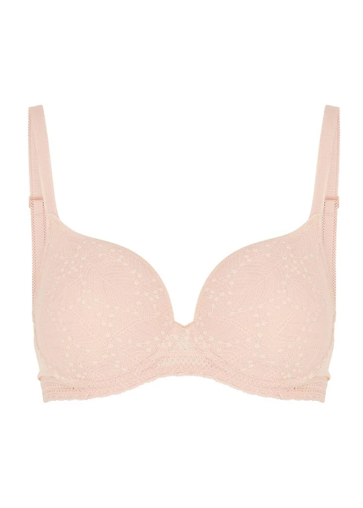 Comete Spacer underwired lace plunge bra