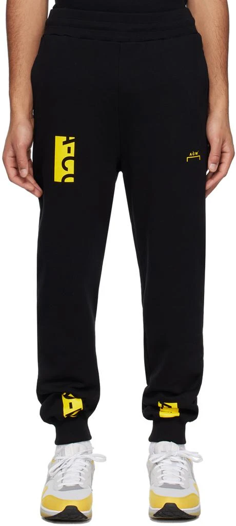 A-COLD-WALL* Black Node Sweatpants 1