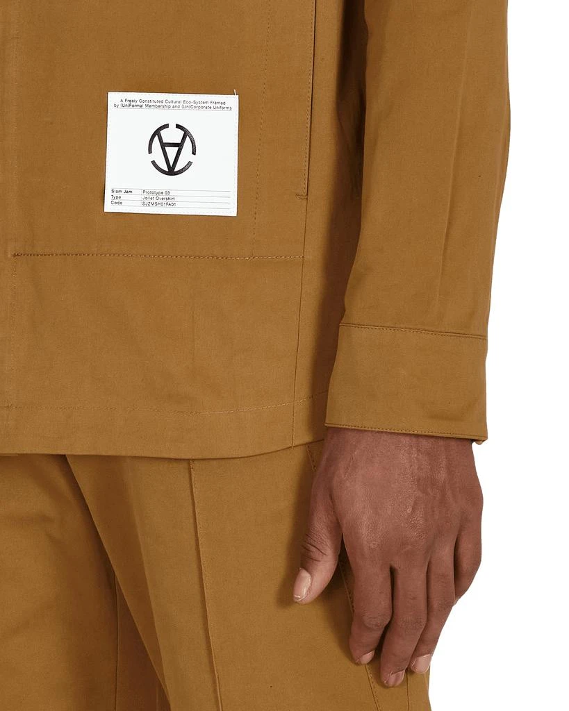 Slam Jam Joilet Overshirt Brown 5