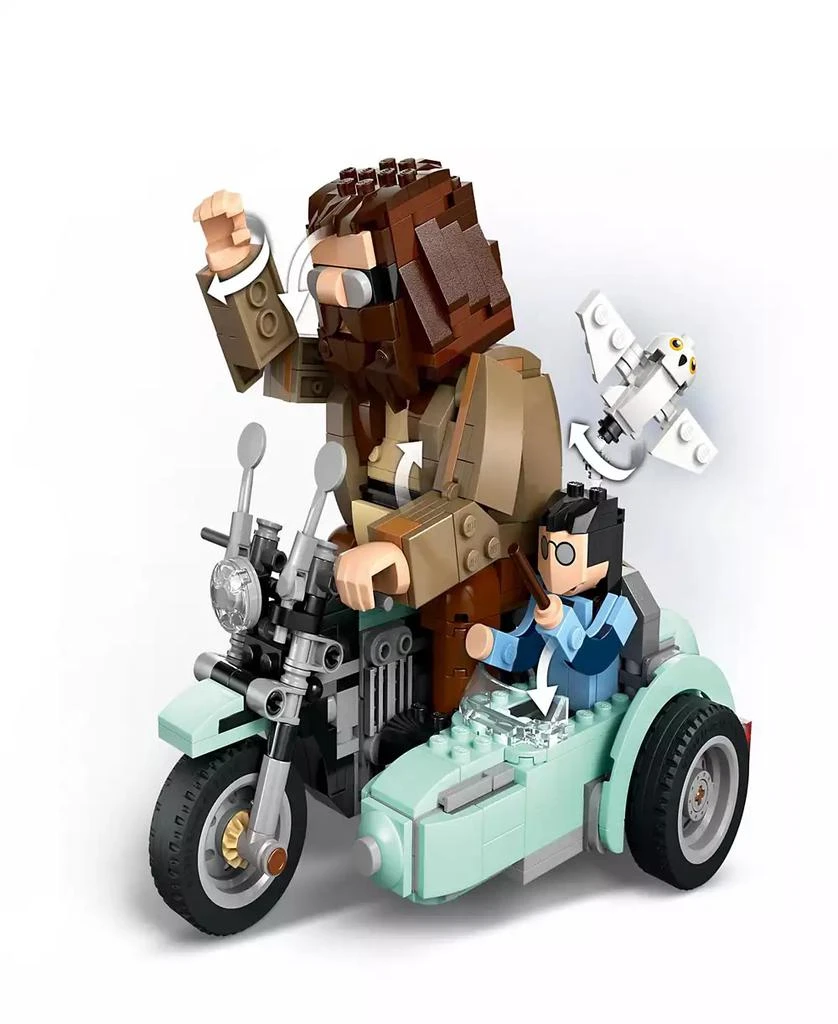 LEGO Harry Potter Hagrid and Harry's Motorcycle Ride Building Toy 76443, 617 Pieces 3