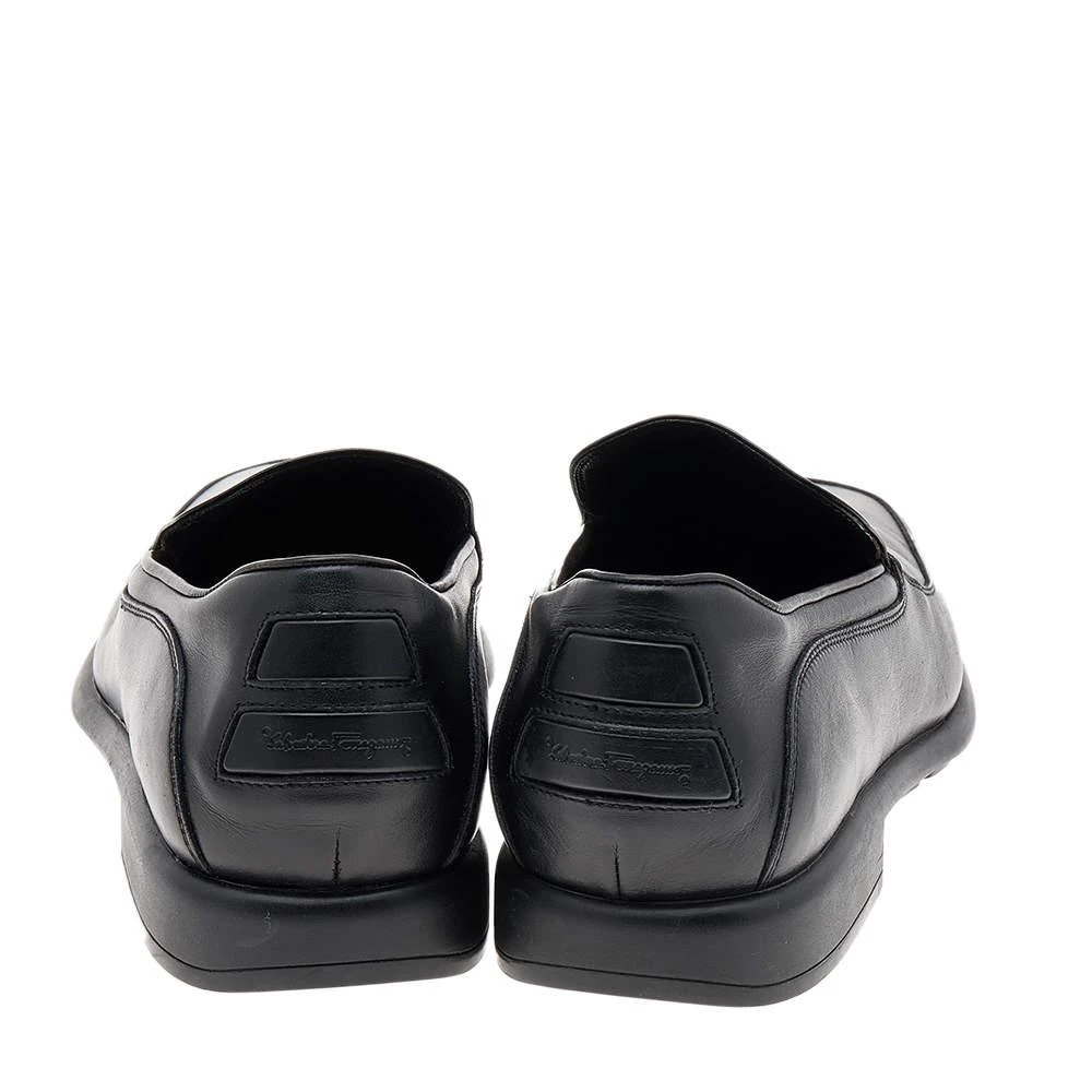 Salvatore Ferragamo Salvatore Ferragamo Black Leather Slip On Penny Loafers Size 41 5