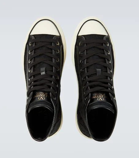 Valentino Toile Iconographe canvas sneakers 4