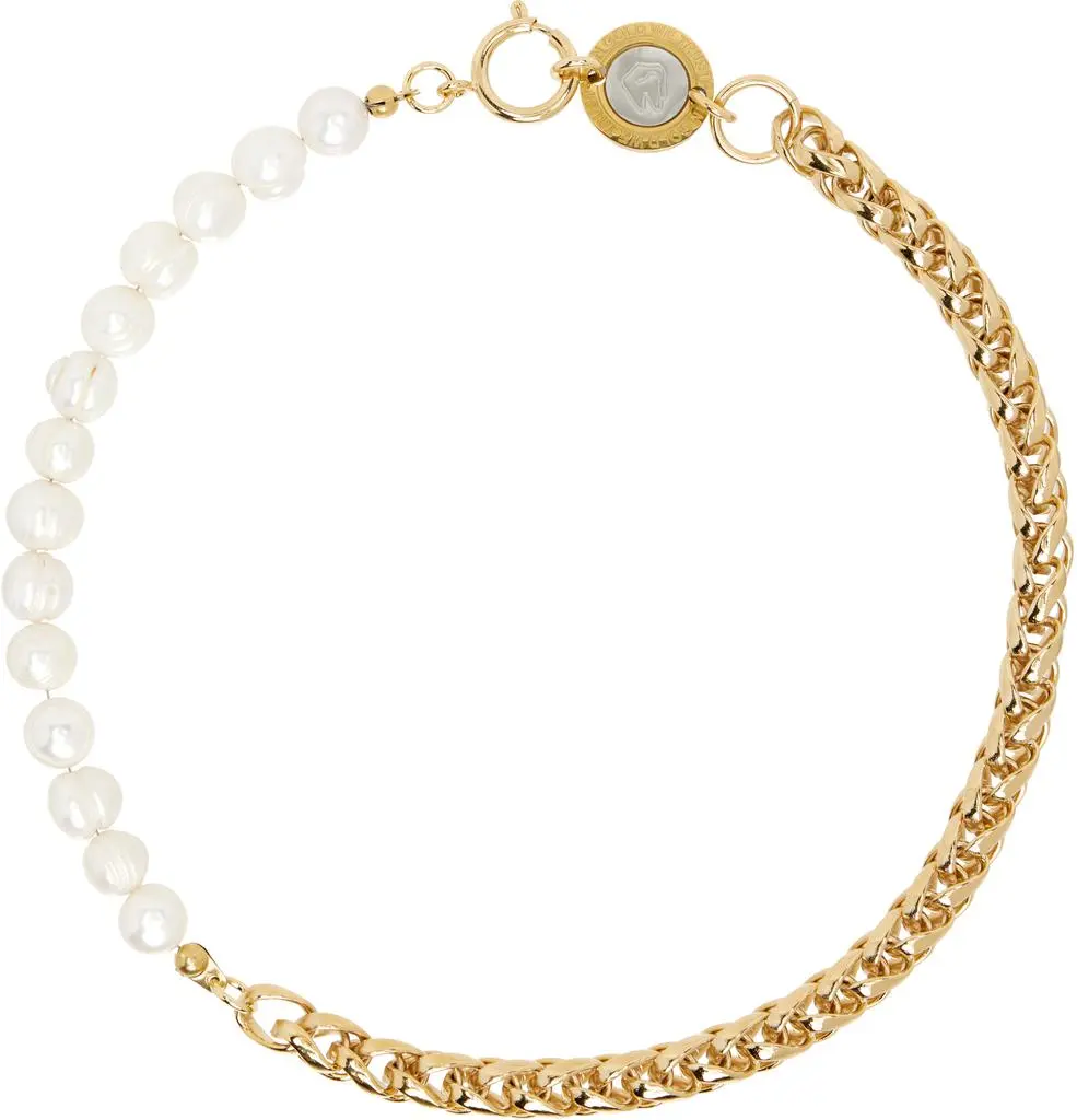 IN GOLD WE TRUST PARIS Round Chain Necklace