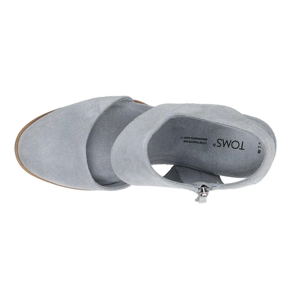 TOMS Majorca Closed Toe Block Heel Sandals 4