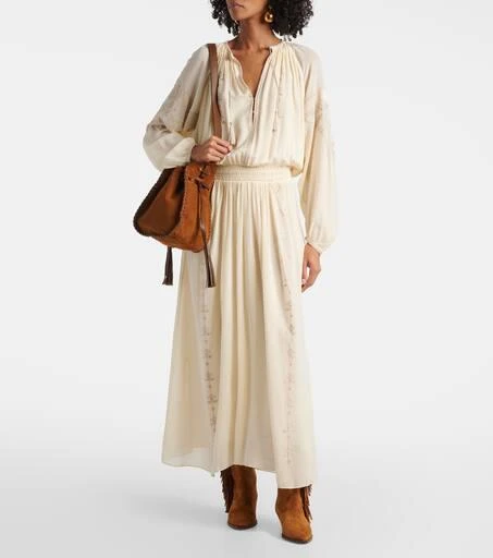 Isabel Marant Silao Medium suede bucket bag 5