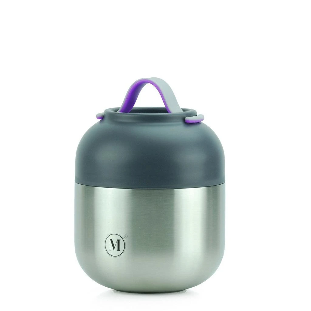 MNML Insulated Food Jar V2 - 17oz - Set of Two - White 3