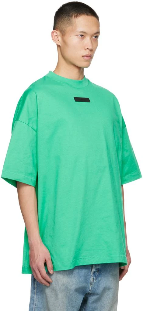 Fear of God ESSENTIALS Green Crewneck T-Shirt 2