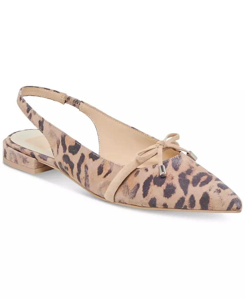 Dolce Vita Women's Payge Bow Pointed-Toe Slingback Flats 1