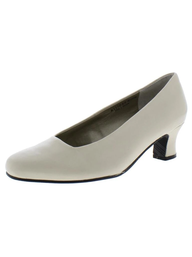 Mark Lemp Vicki Womens Leather Slip On Pumps 7