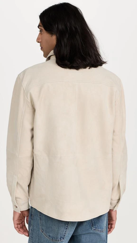 Club Monaco Suede Shirt Jacket 2