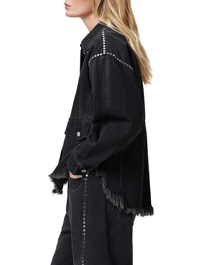 ALL SAINTS Hettie Stud Denim Jacket 4
