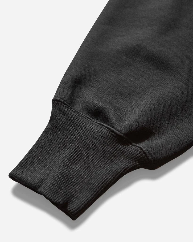NIKE Women's Phoenix Fleece Loose Cropped Full-Zip Hoodie Black 4
